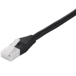 ツメの折れないLANケーブル カテゴリー6 ストレート スタンダード 2m ブラック