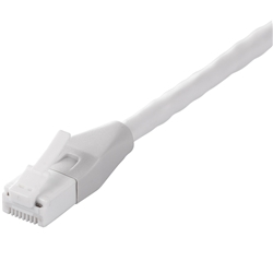 ツメの折れないLANケーブル カテゴリー6 ストレート スタンダード 3m ホワイト