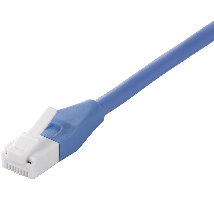 ツメの折れないLANケーブル カテゴリー6 ストレート スタンダード 50m ブルー