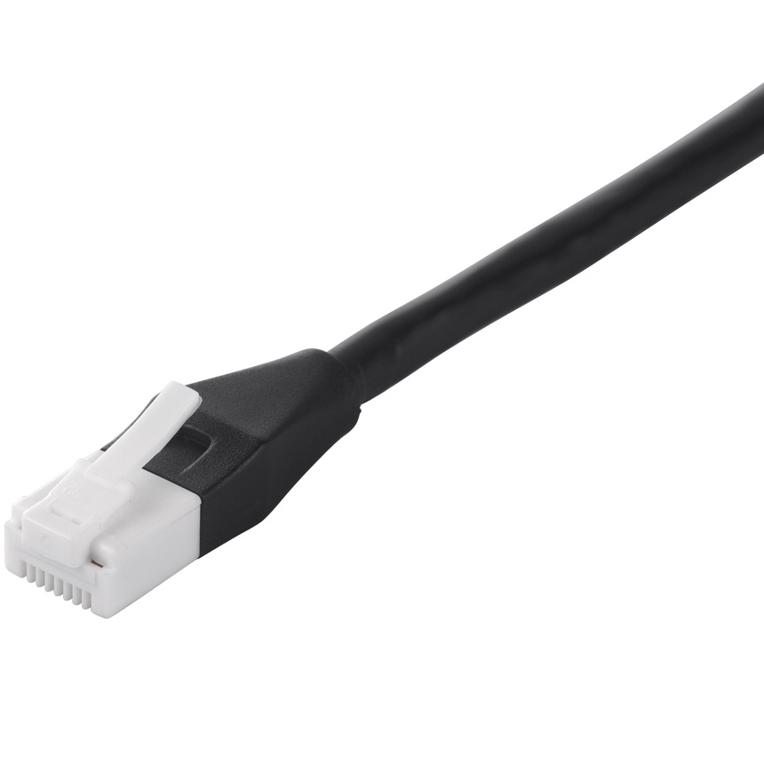 ツメの折れないLANケーブル カテゴリー6 ストレート スタンダード 7m ブラック
