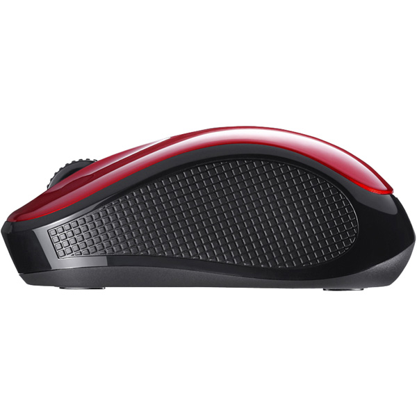 Bluetooth3.0対応 BlueLED光学式マウス 静音/3ボタン レッド