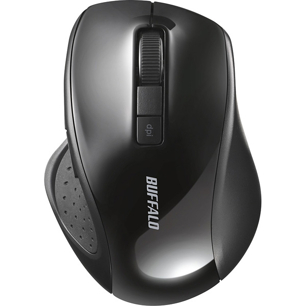 5ボタン Bluetooth5.0 BlueLED マウス ブラック