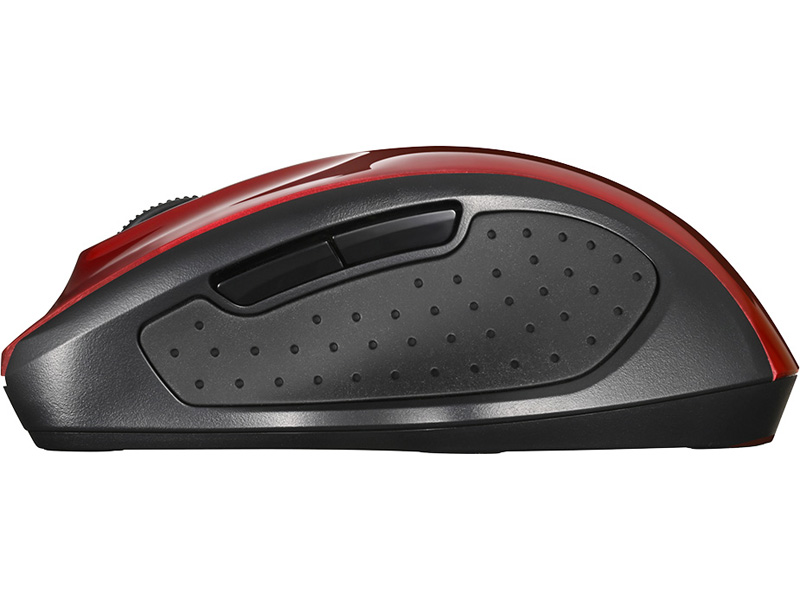5ボタン Bluetooth5.0 BlueLED マウス レッド