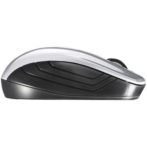 無線 BlueLED 3ボタン スタンダードマウス シルバー