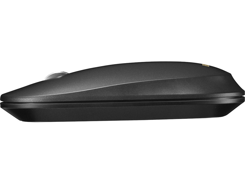 薄型 3ボタン 無線 BlueLEDマウス ノーマル ブラック
