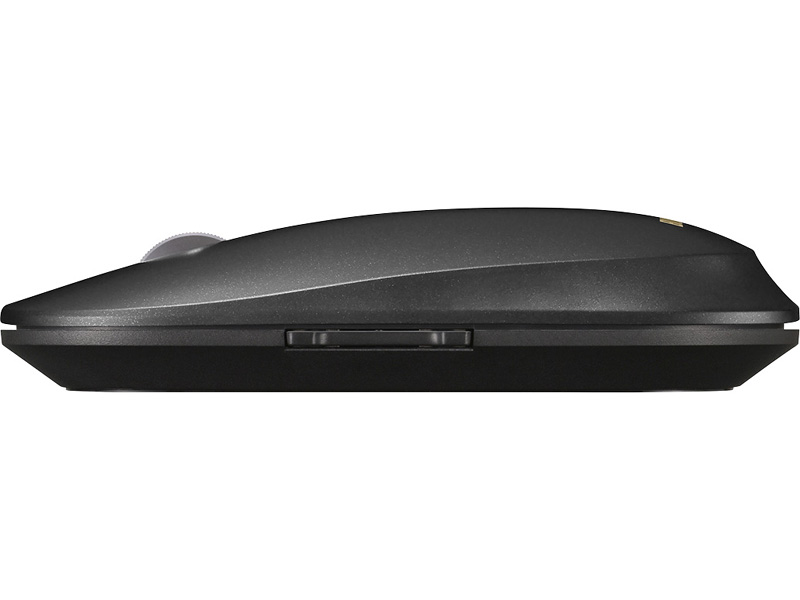 薄型 5ボタン 無線 BlueLEDマウス ノーマル ブラック