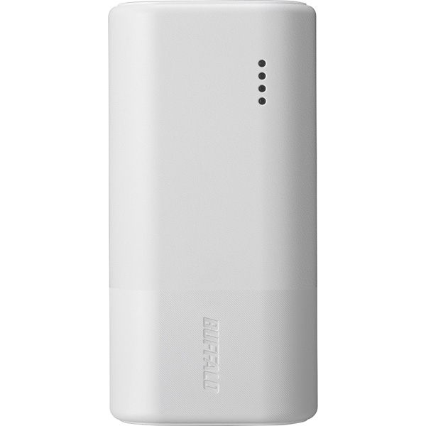 モバイルバッテリー 10000mAh USB Type-C対応 3ポート ホワイト