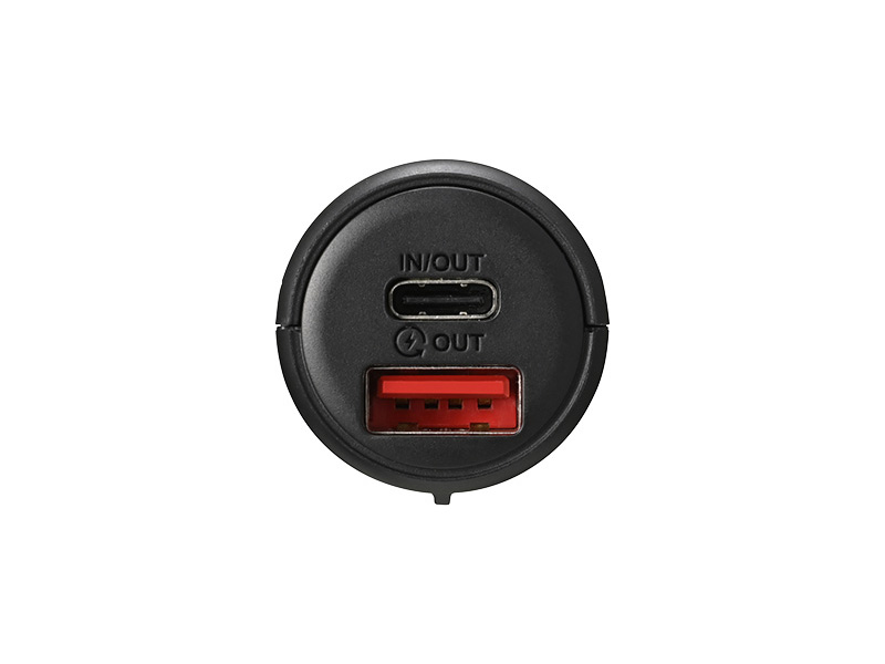 モバイルバッテリー 5000mAh USB Type-C対応 2ポート ブラック