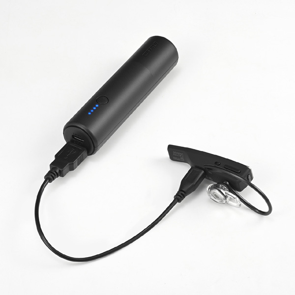 モバイルバッテリー 5000mAh USB Type-C対応 2ポート ブラック