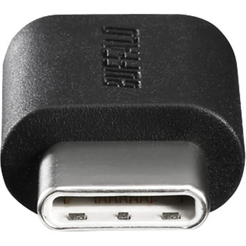 USB2.0変換アダプター（Type-C to microB） ブラック