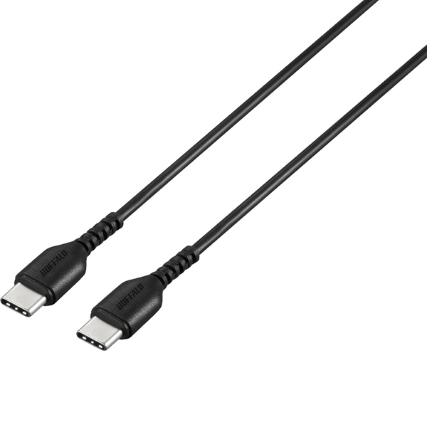 USB2.0ケーブル（Type-C to Type-C） 2.0m ブラック