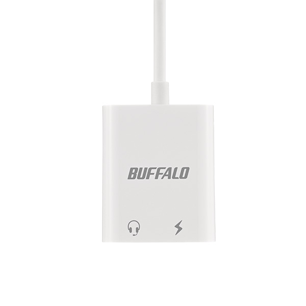 USB Type-C to 3.5mm+PD給電 オーディオ変換アダプター ホワイト