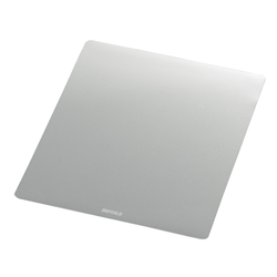 マウスパッド メタル調 シルバー