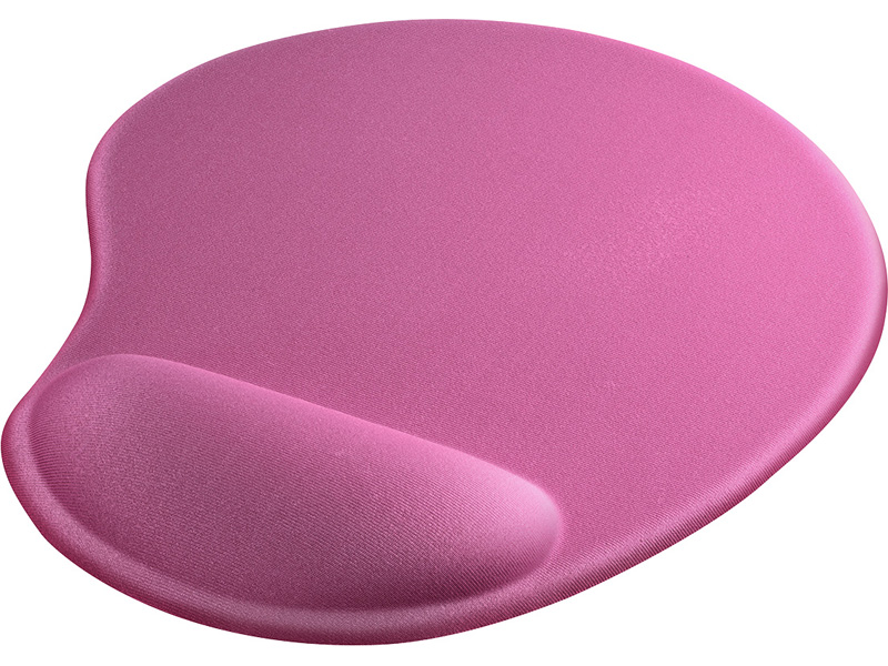 リストレスト一体型マウスパッド ピンク