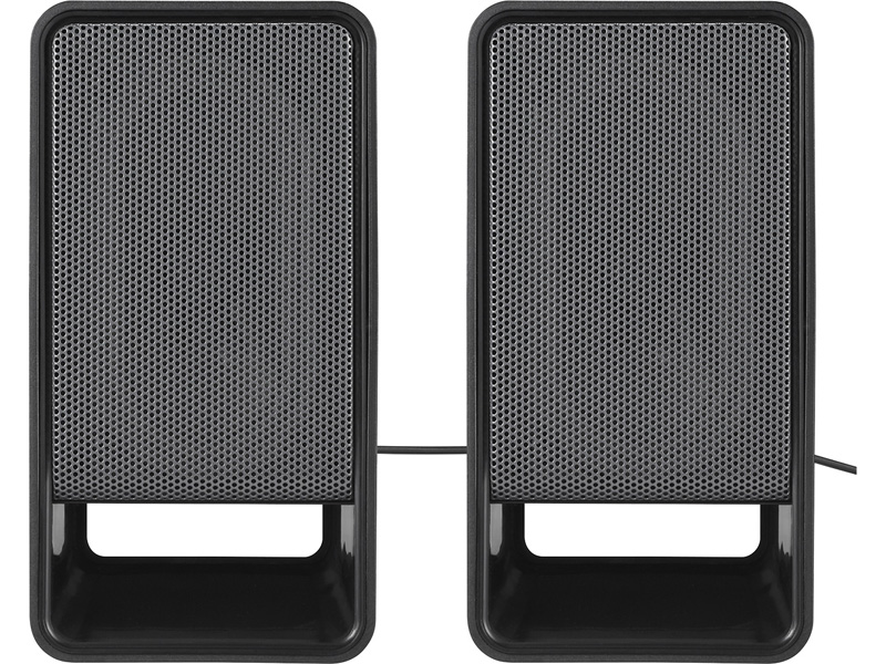 PC用スピーカー USB電源ヘッドホン出力対応 ブラック