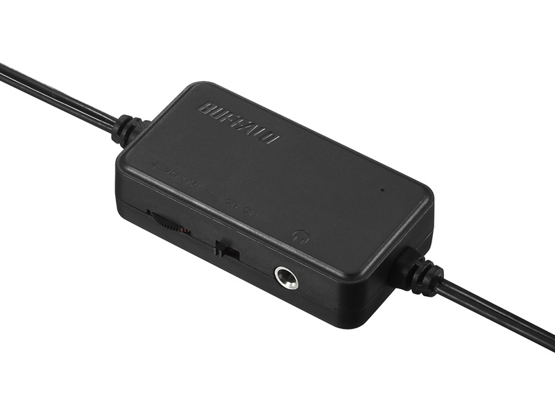 PC用スピーカー USB電源ヘッドホン出力対応 ブラック