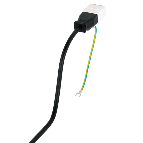 3ピン⇒2ピン変換アダプター ホワイト