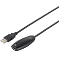 USB2.0リピーターケーブル（A to A） 5m ブラック