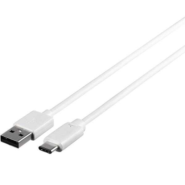 USB2.0ケーブル（A to C） 1.5m ホワイト