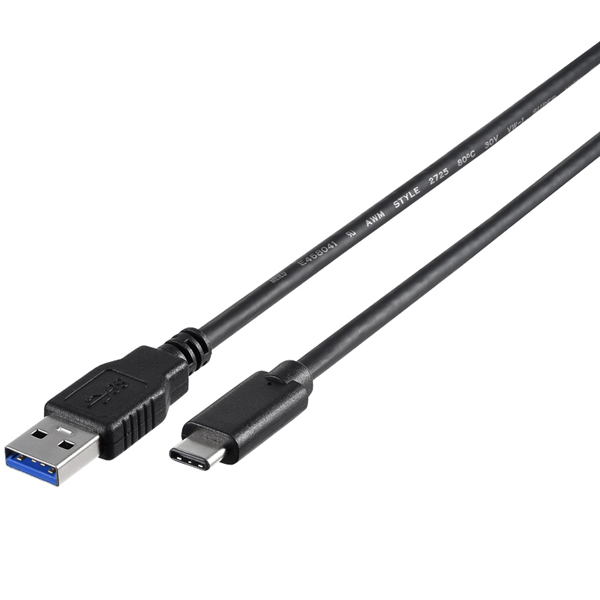 USB3.1 Gen1ケーブル（A to C） 2.0m ブラック