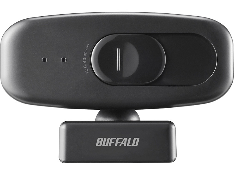 200万画素WEBカメラ 1080P FullHD マイク内蔵 ブラック