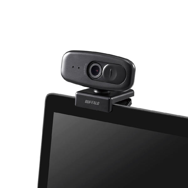 200万画素WEBカメラ 1080P FullHD マイク内蔵 ブラック