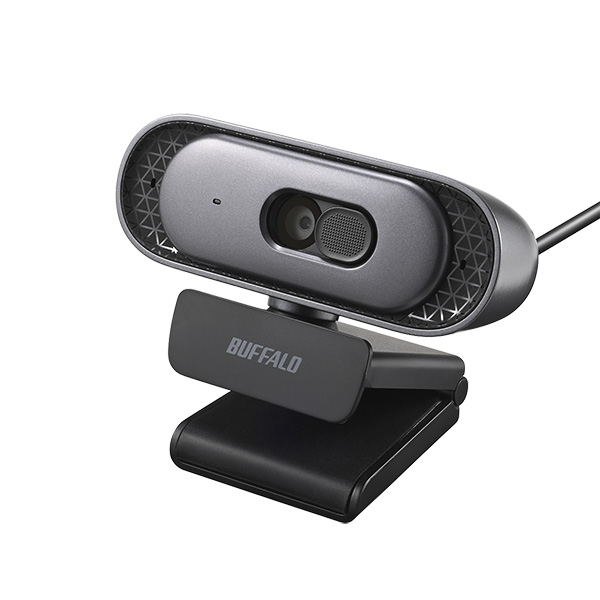 390万画素WEBカメラ オートフォーカス ステレオマイク内蔵 三脚穴付 ブラック