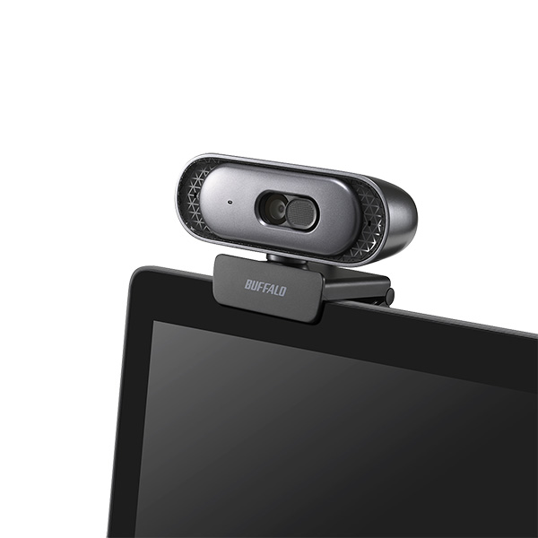 390万画素WEBカメラ オートフォーカス ステレオマイク内蔵 三脚穴付 ブラック