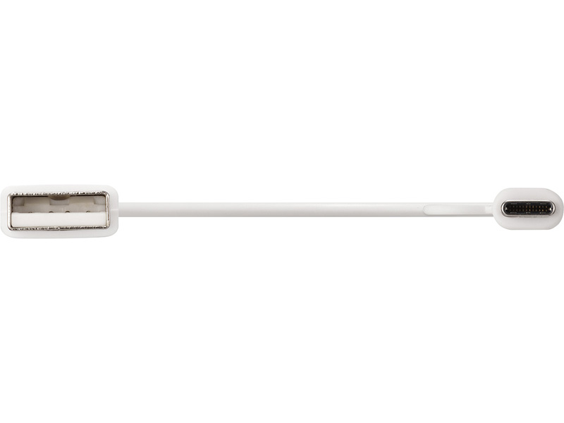 USB2.0ケーブル A-microB+Type-C 1.5m ホワイト