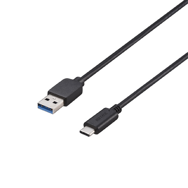 USB3.2 Gen1 ケーブル A-C 2m ブラック