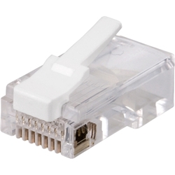 ツメの折れない RJ45 LANコネクター カテゴリー5e対応 100個入り