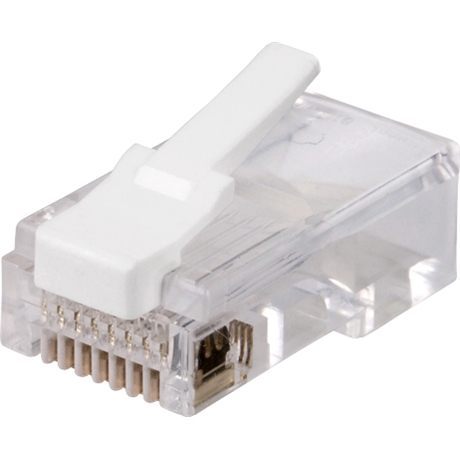 ツメの折れない RJ45 LANコネクター カテゴリー5e対応 100個入り