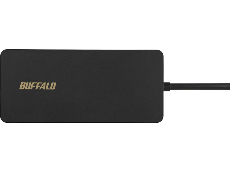 USB Type-C接続 ドッキングステーション PD対応 CR付 ブラック