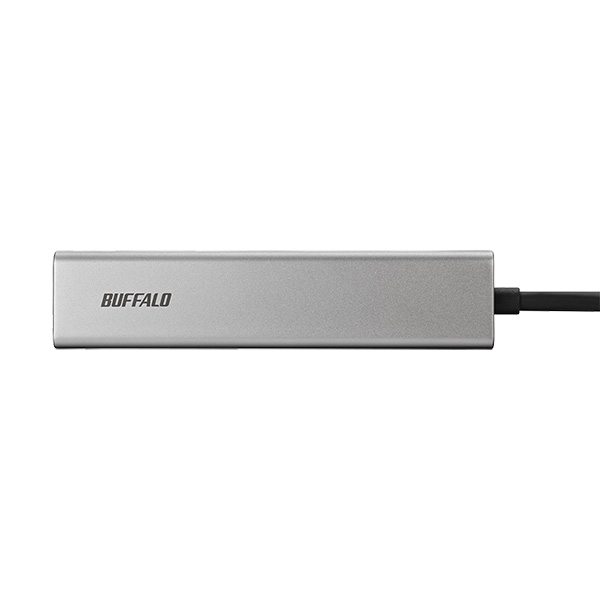 USB-Cドッキングステーション 5ポート PD非対応 シルバー