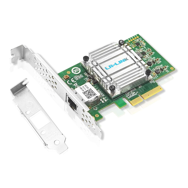 LR-LINK 10Gbイーサネット ネットワーク アダプター/PCIe v4.0 (16GT/s) x4 シングルポート/Marvell AQC113コントローラー