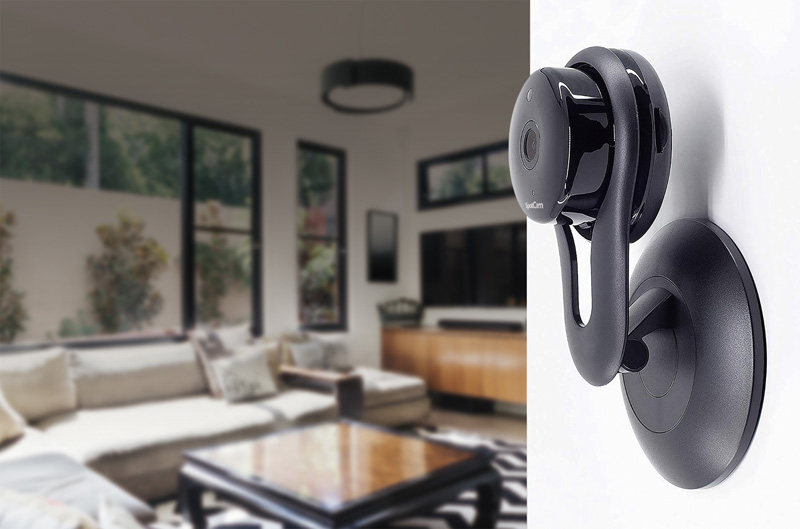 SpotCam FHD 2+ ペット監視 老人介護 見守り スマホからモニタリング可能 フルHD画質・140度画角対応1080PフルHD画質・140度画角対応の屋内用監視カメラ