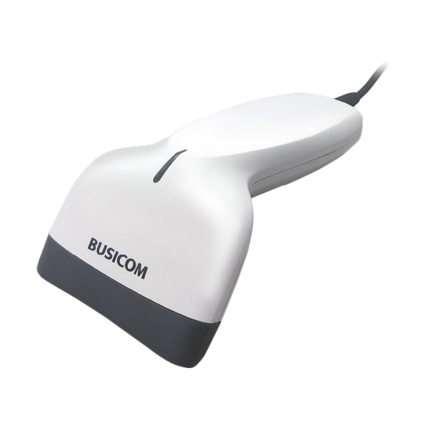 一次元バーコードリーダー BC-BR1000U USBタイプ ホワイト