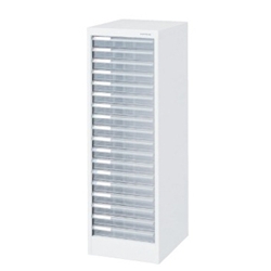 アバンテV2 フロアケース A4 浅18段 シロ