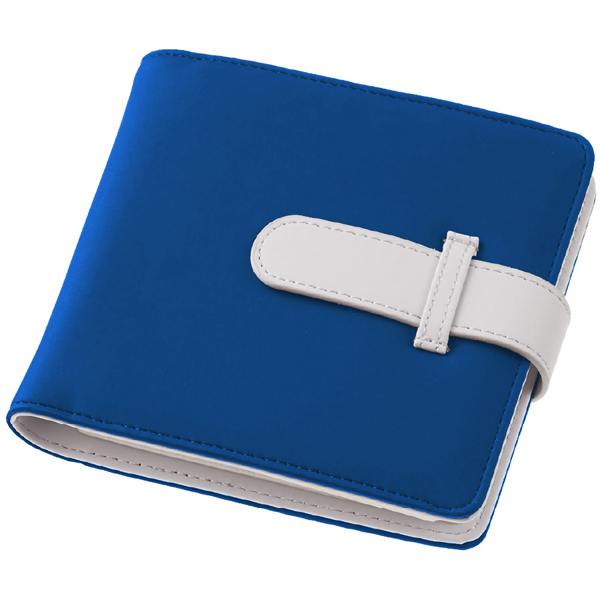 Digio2 Blu-ray対応 メディアケース ディスクケース BD DVD CD 24枚収納 ブルー