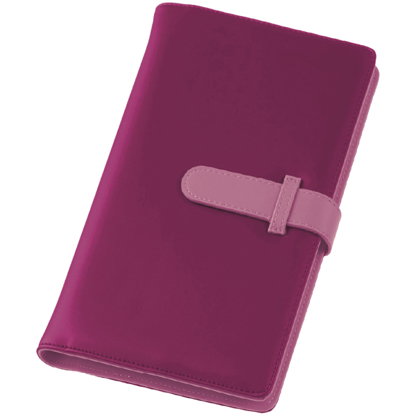 Digio2 Blu-ray対応 メディアケース ディスクケース BD DVD CD 48枚収納 ピンク