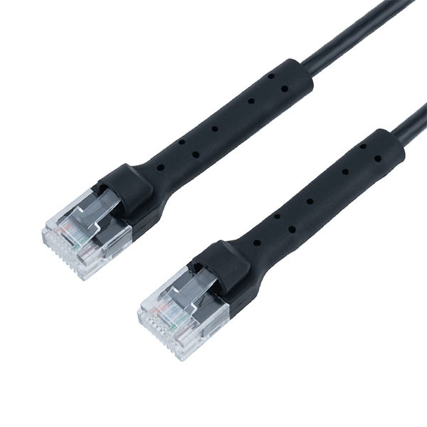 LANケーブル CAT6A カテゴリー6A 曲げて固定できる 10m ブラック