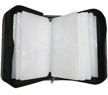 CD・DVDケース 120枚収納 ブラック