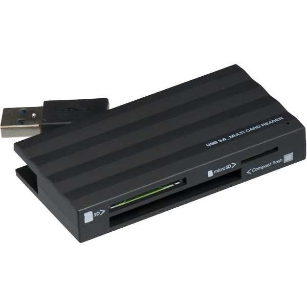USB3.0 マルチカードリーダー ブラック