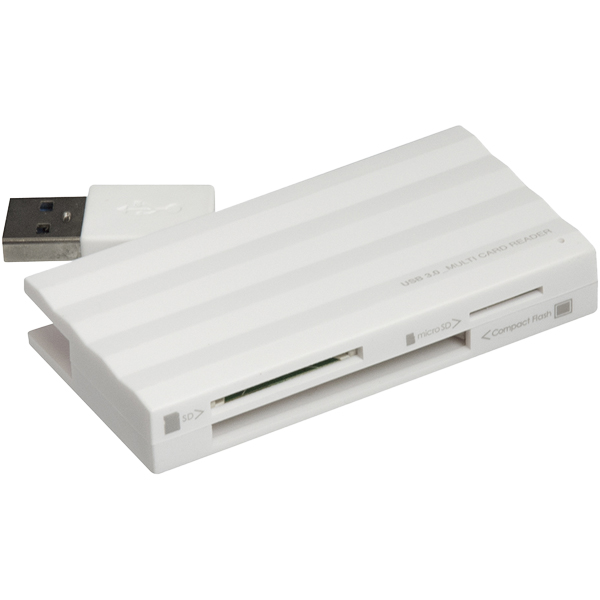 USB3.0 マルチカードリーダー ホワイト