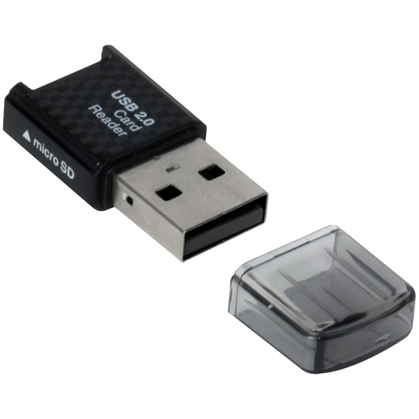 Digio2 カードリーダー ライター USB2.0 microSD ブラック