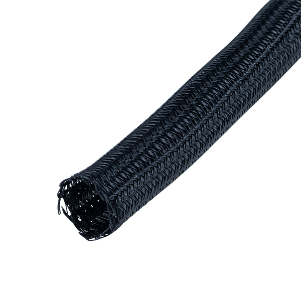 ケーブルすっきりチューブ ケーブル収納 長さ 3m 外形 14mm ブラック