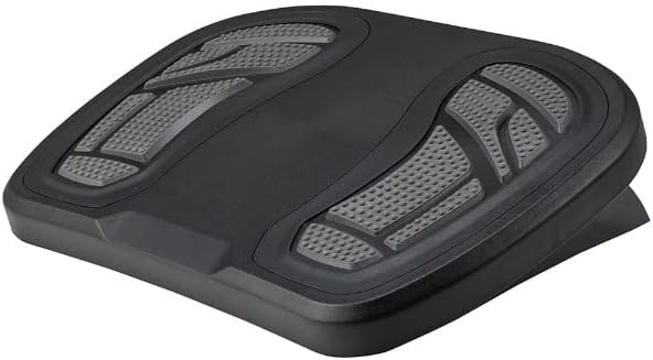 無段階調整フットレスト デスク下で足を快適にサポート