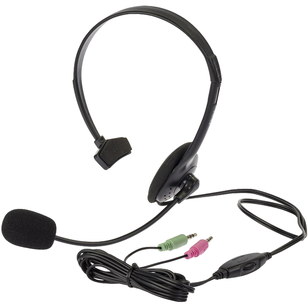 ヘッドセット 片耳タイプ ブラック