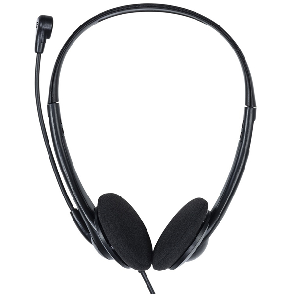 Digio2 4極 ヘッドセット 軽量 オーバーヘッド ブラック