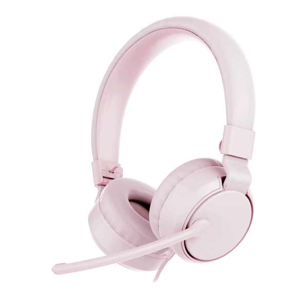 ヘッドセット 4極 軽量 コンパクト ピンクラベンダー